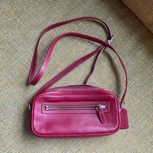 Burgundy vintage coach #9589
